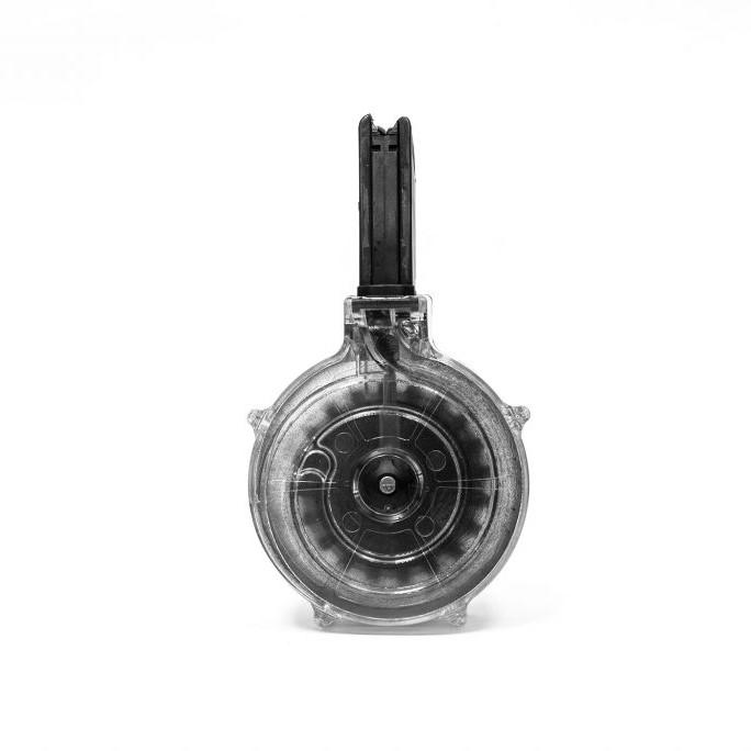 Kci AR-15 50RD Drum Magazine Clear Polymer