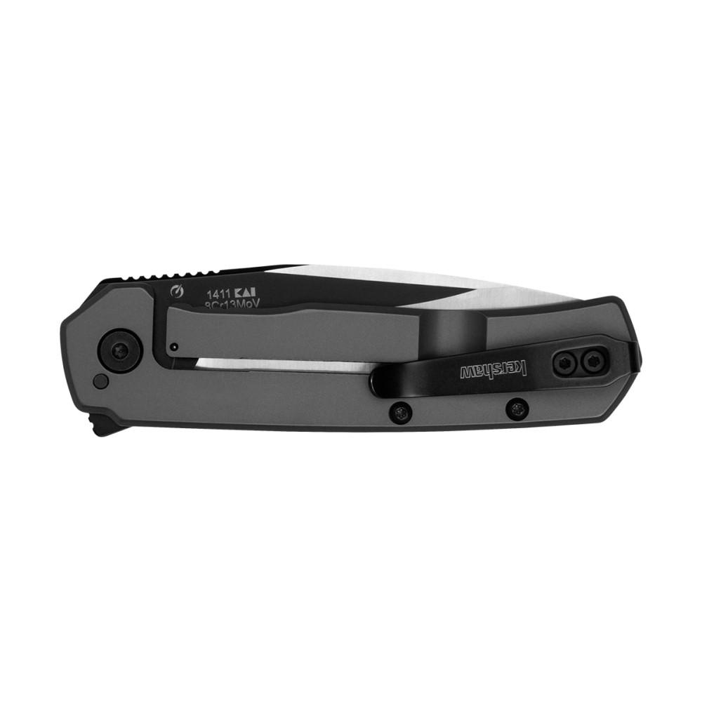 Kershaw Thermal Frame Lock Assisted Opening Gray 2.95 Folding Knife
