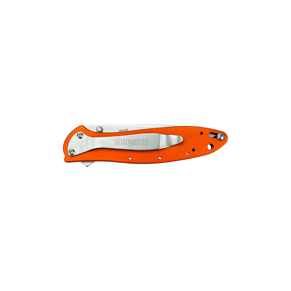 Kershaw Leek Orange Assisted Opening Knife 3