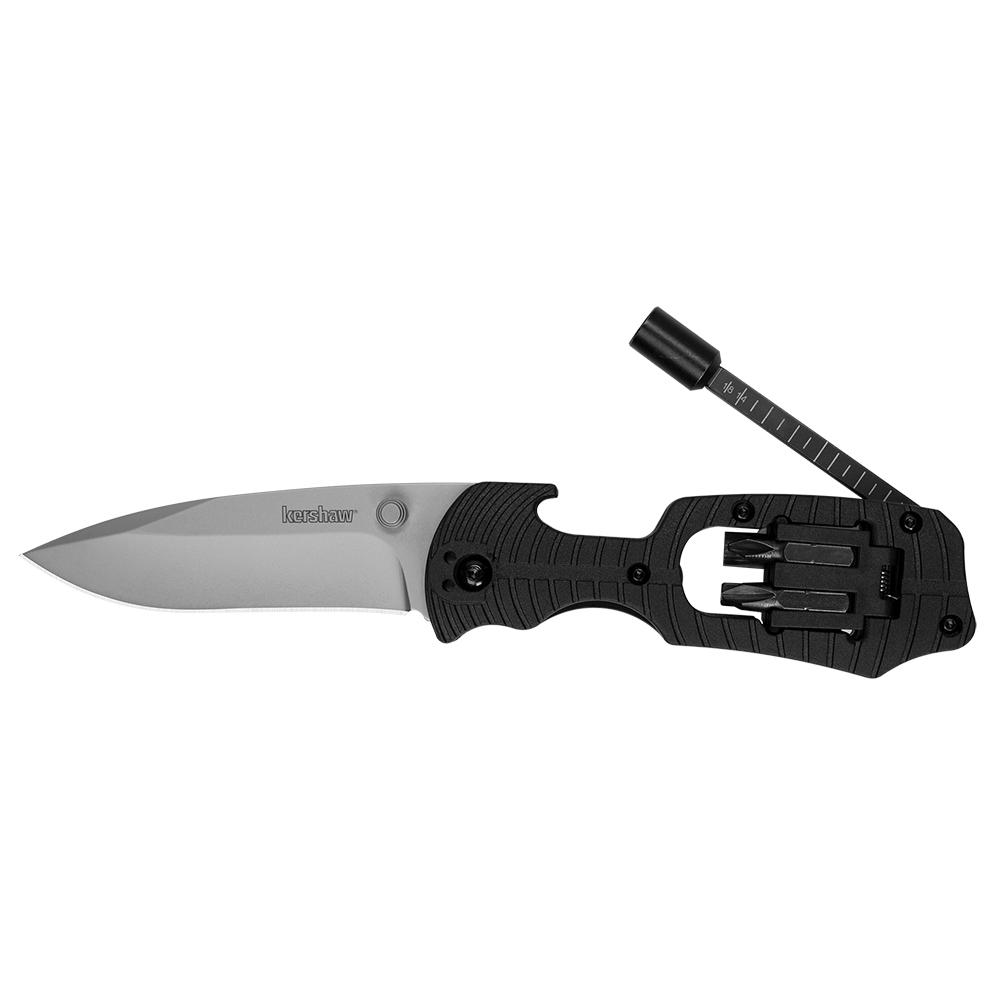 Kershaw Select Fire Multi-tool Knife 3.4 Drop Point Black