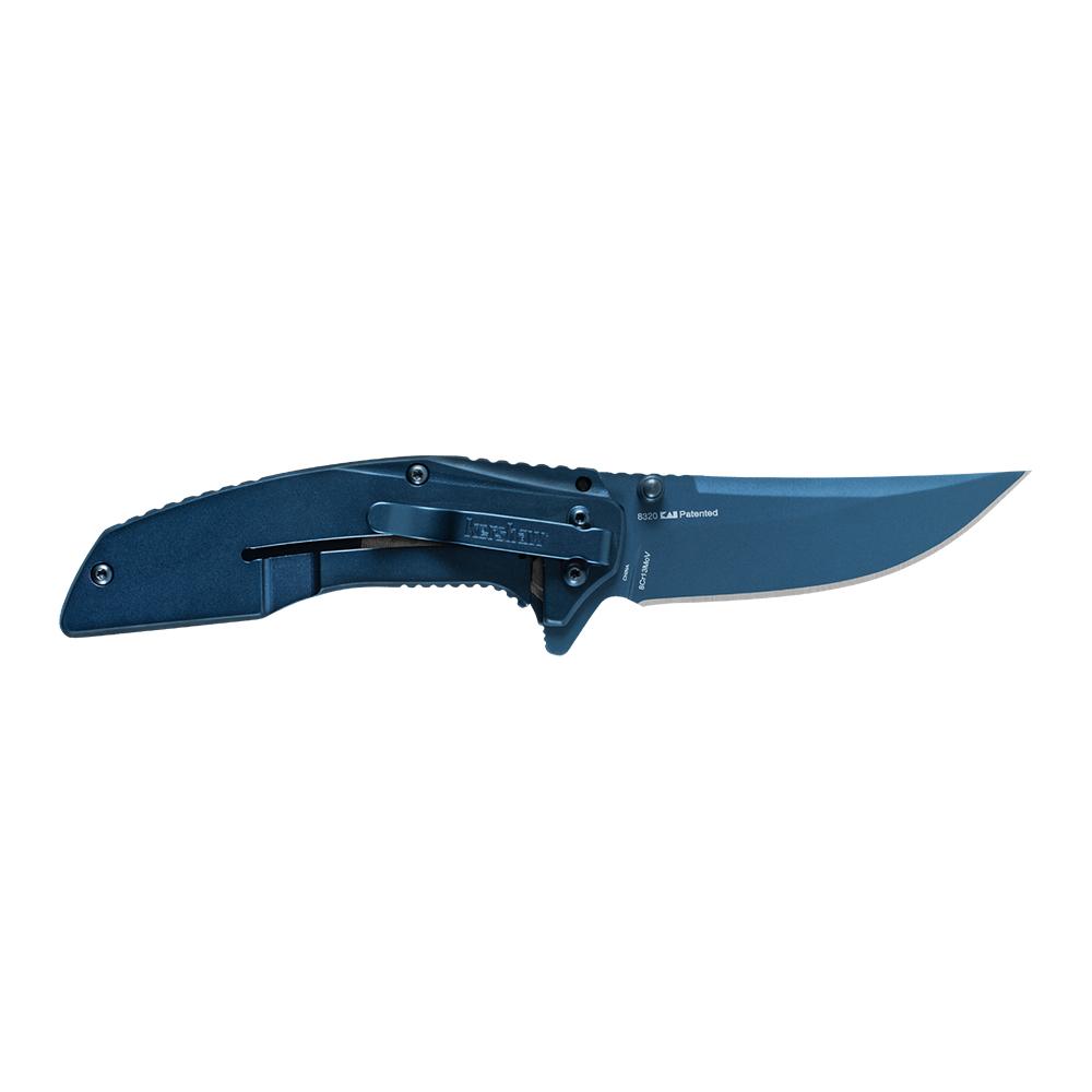 Kershaw Outright A/o Frame Lock Knife Blue/black G-10 3