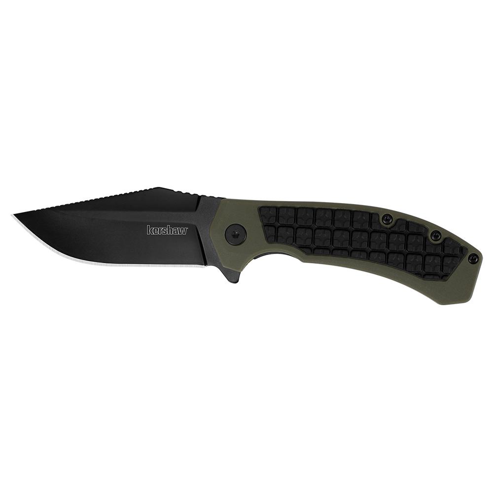 Kershaw Faultline 3 Folding Knife Black/od Green