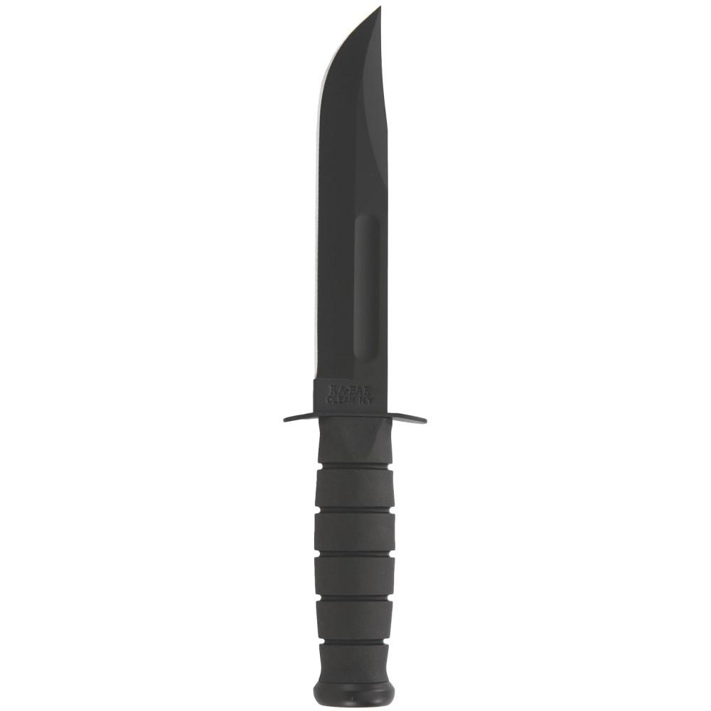 Ka-bar Fighting Utility Knife 7 Black With Plastic Sheath