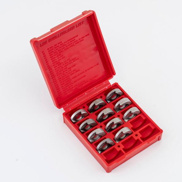 Lee Auto Prime Shell Holder Set With 11 Holders - Red