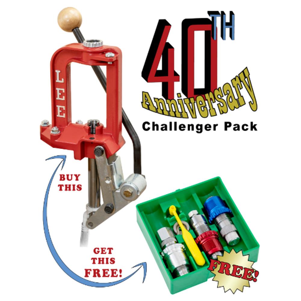 Lee 45 Acp Challenger 40TH Anniversary Press W/breech Lock Dies