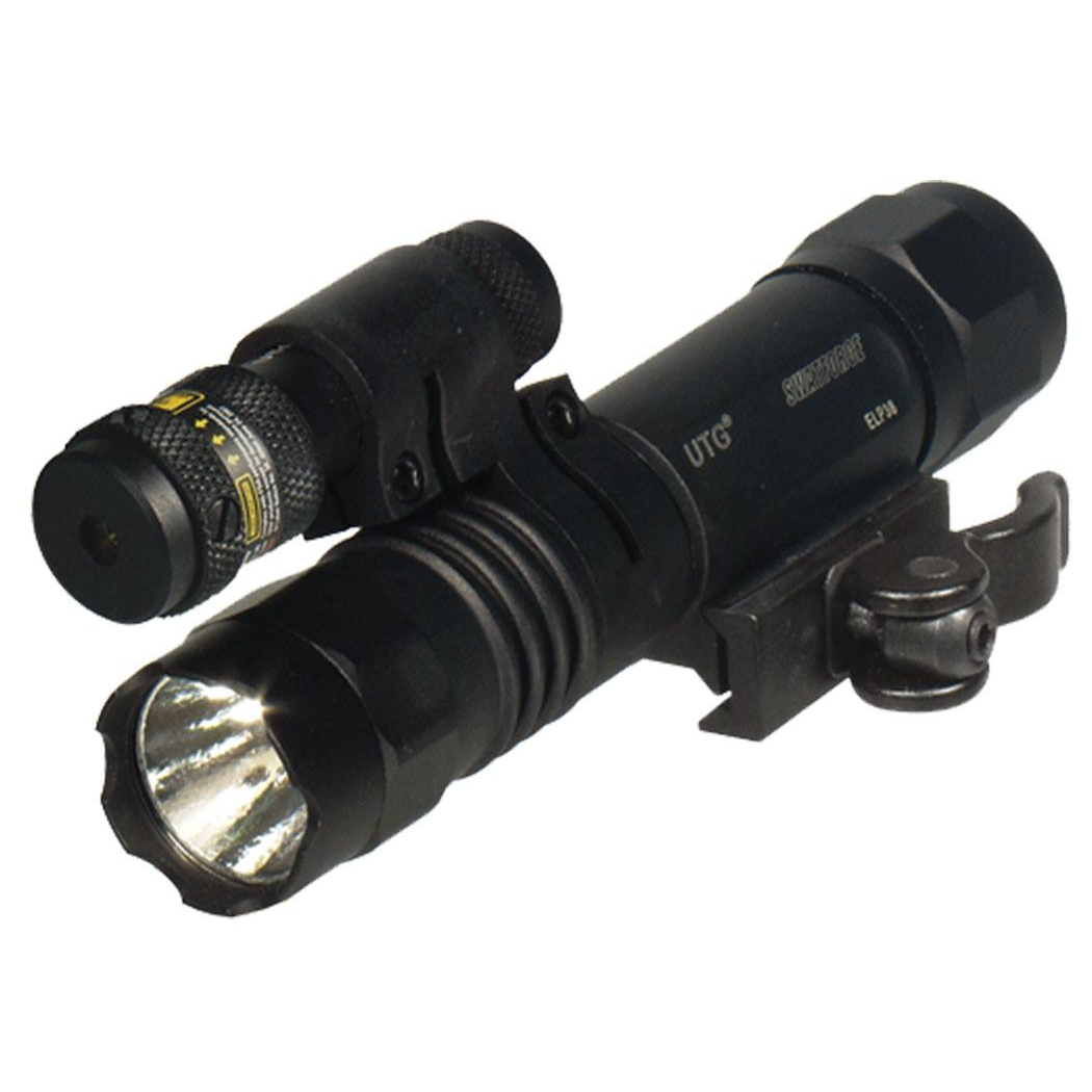 Leapers P38 Red Laser Flashlight Combo
