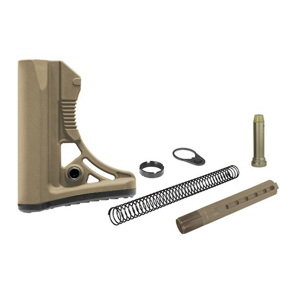 Utg Pro Model 4 Ops Ready S3 Mil-spec Stock Kit - Flat Dark Earth