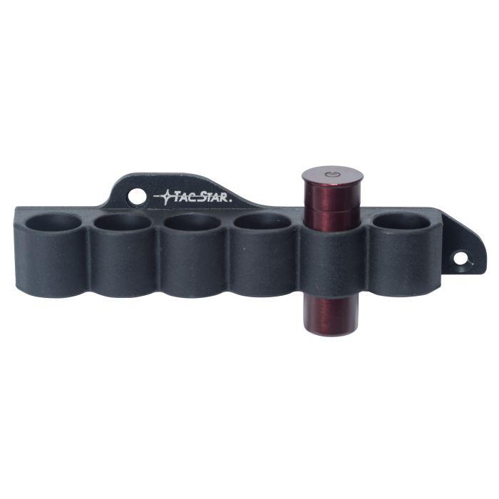 Tacstar Slimline Sidesaddle 12 Gauge 6-ROUND Capacity Black