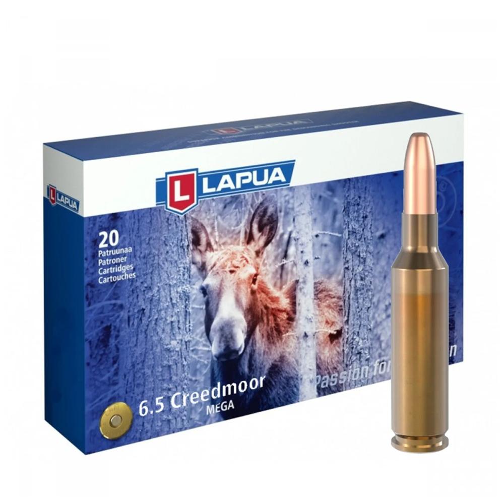 Lapua 6.5 Creedmoor 156 Gr Mega 20RD Box