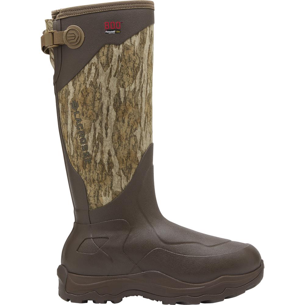 Lacrosse Alpha Agility 17 Mossy Oak Bottomland 800G Size 13