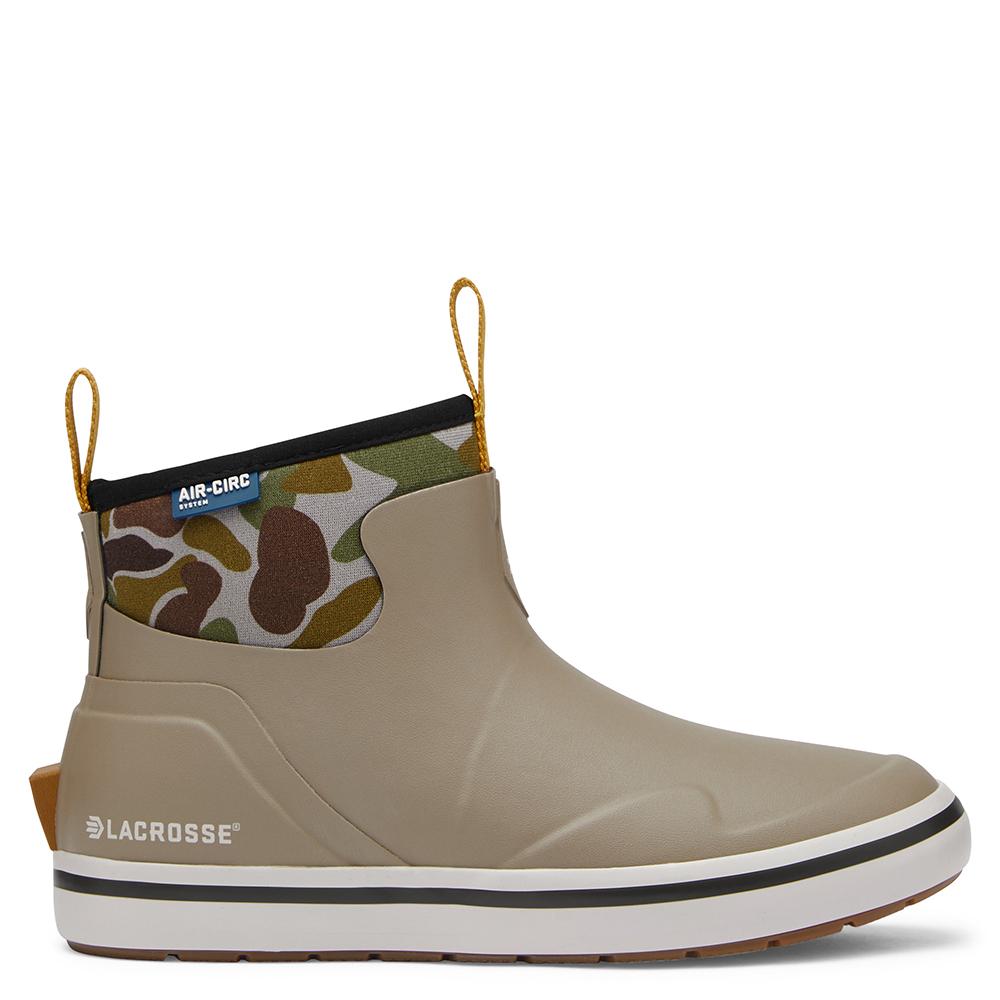 Lacrosse Alpha Deck Boot 6 Timber Wolf Camo Womens Size 8
