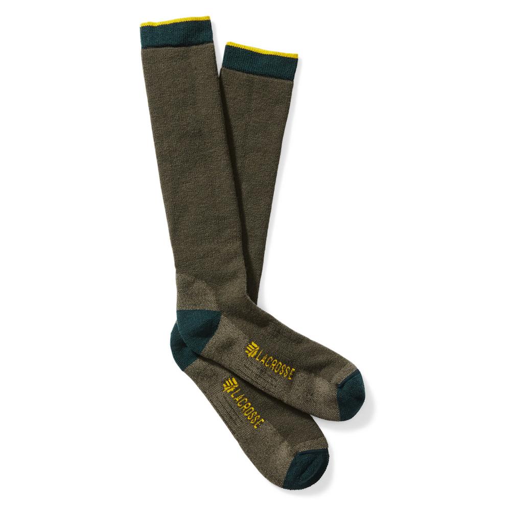 Lacrosse Wool Midweight Otc Od Green Socks Large