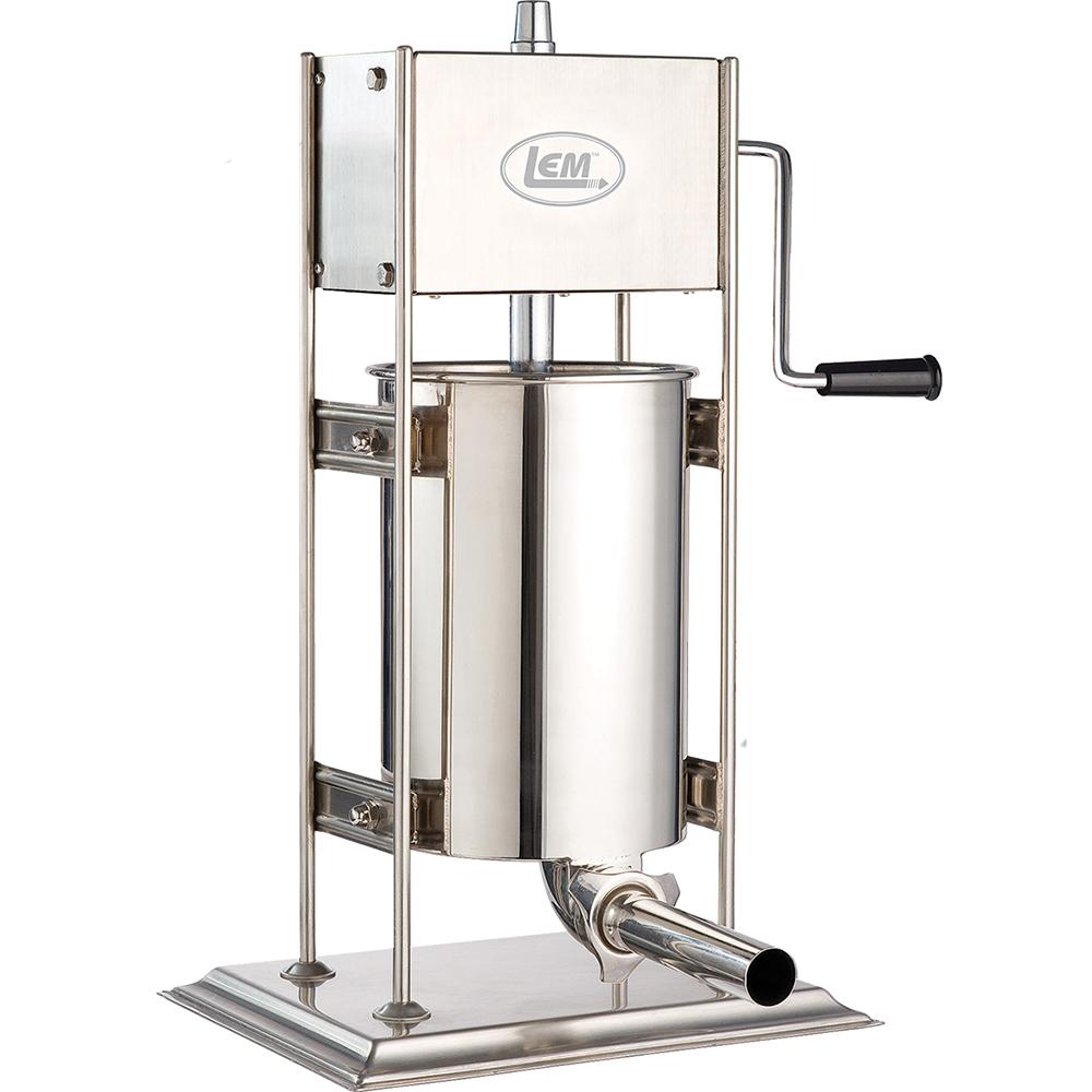 Lem Products Big Bite 25LB Stainless Steel Vertical Stuffer