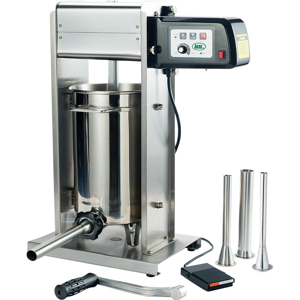 Lem Products Big Bite 20LB Sausage Stuffer With Motor & Tubes