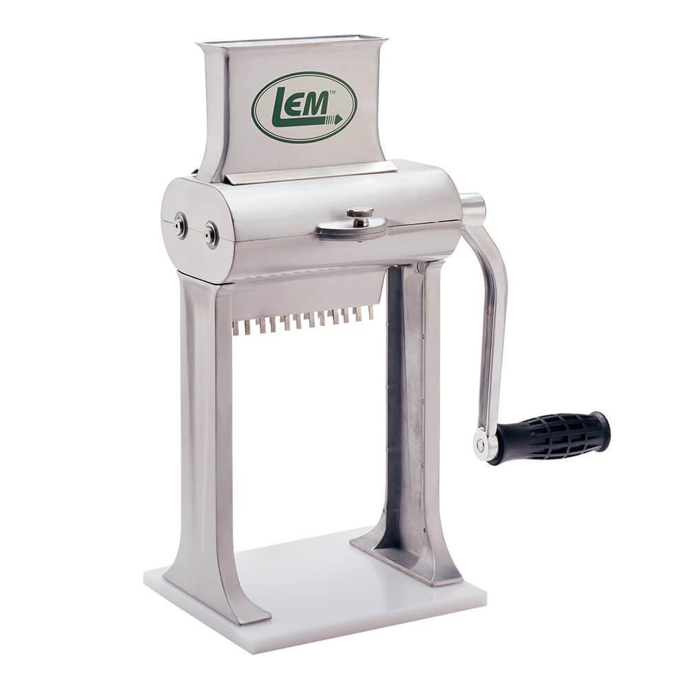 Lem Products 2 in 1 Manual Aluminum Jerky Slicer/tenderizer