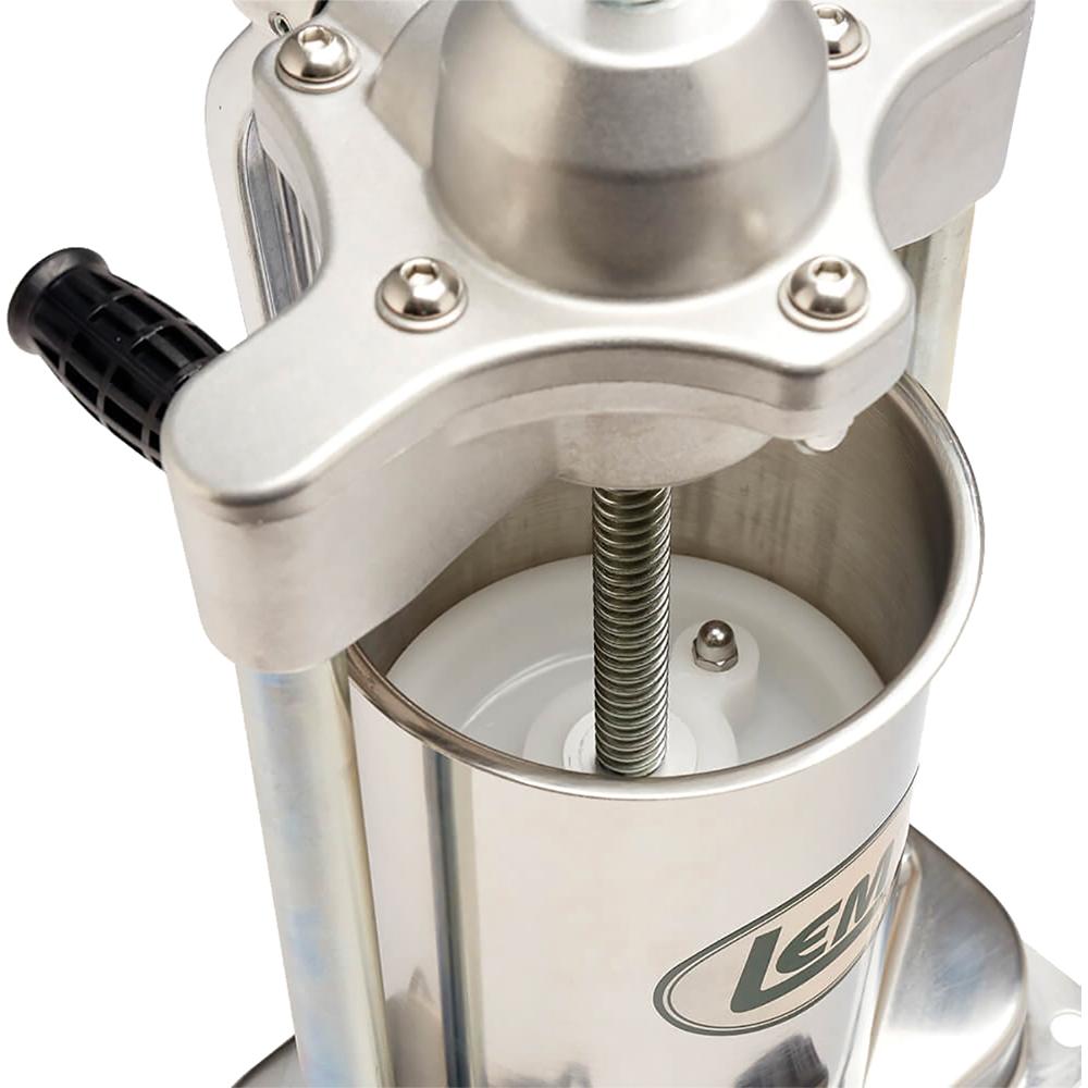 Lem Products Mighty Bite 15LB Vertical Stainless Steel Stuffer - Image 3