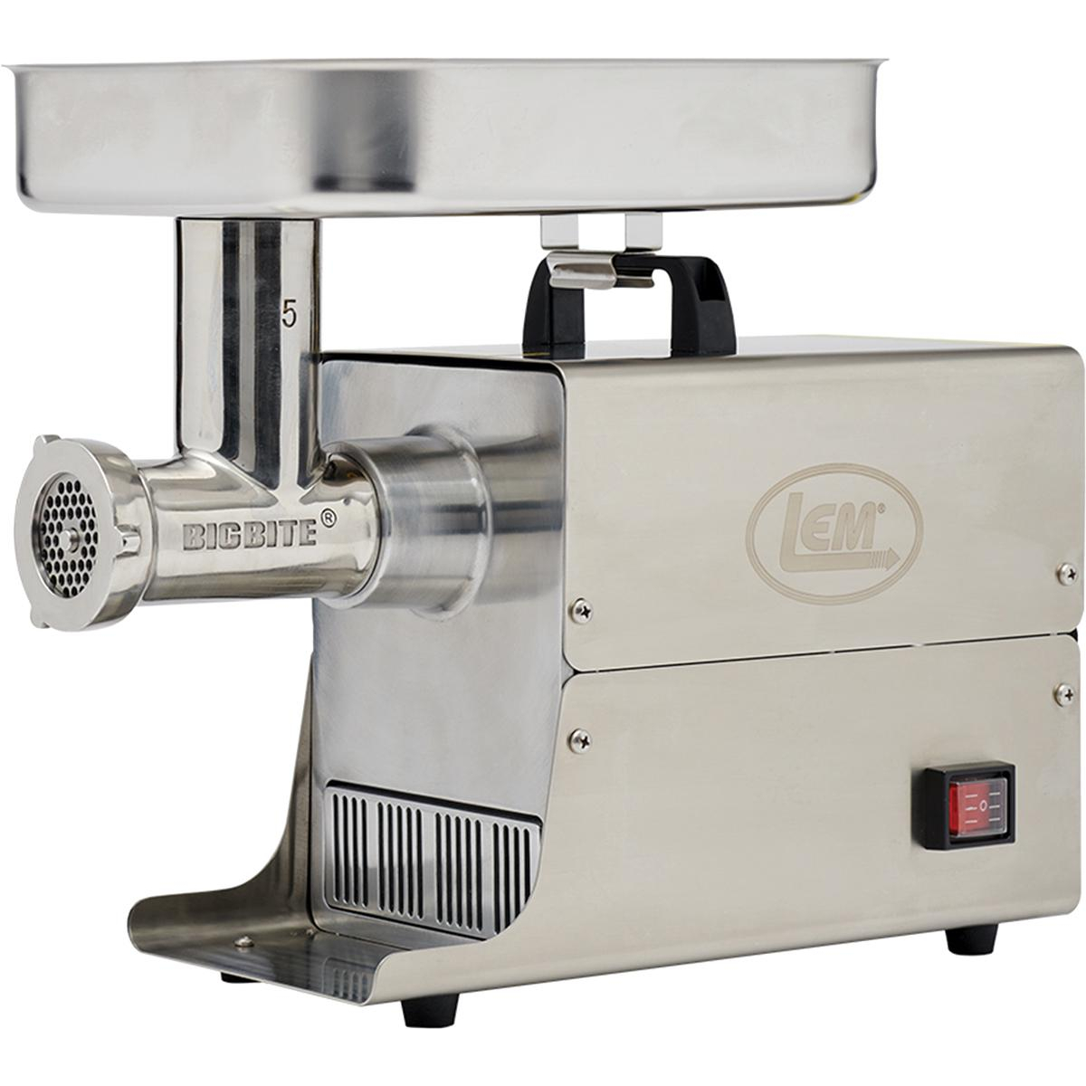 Lem Products Big Bite NO.5 .35HP Stainless Steel Electric Grinder