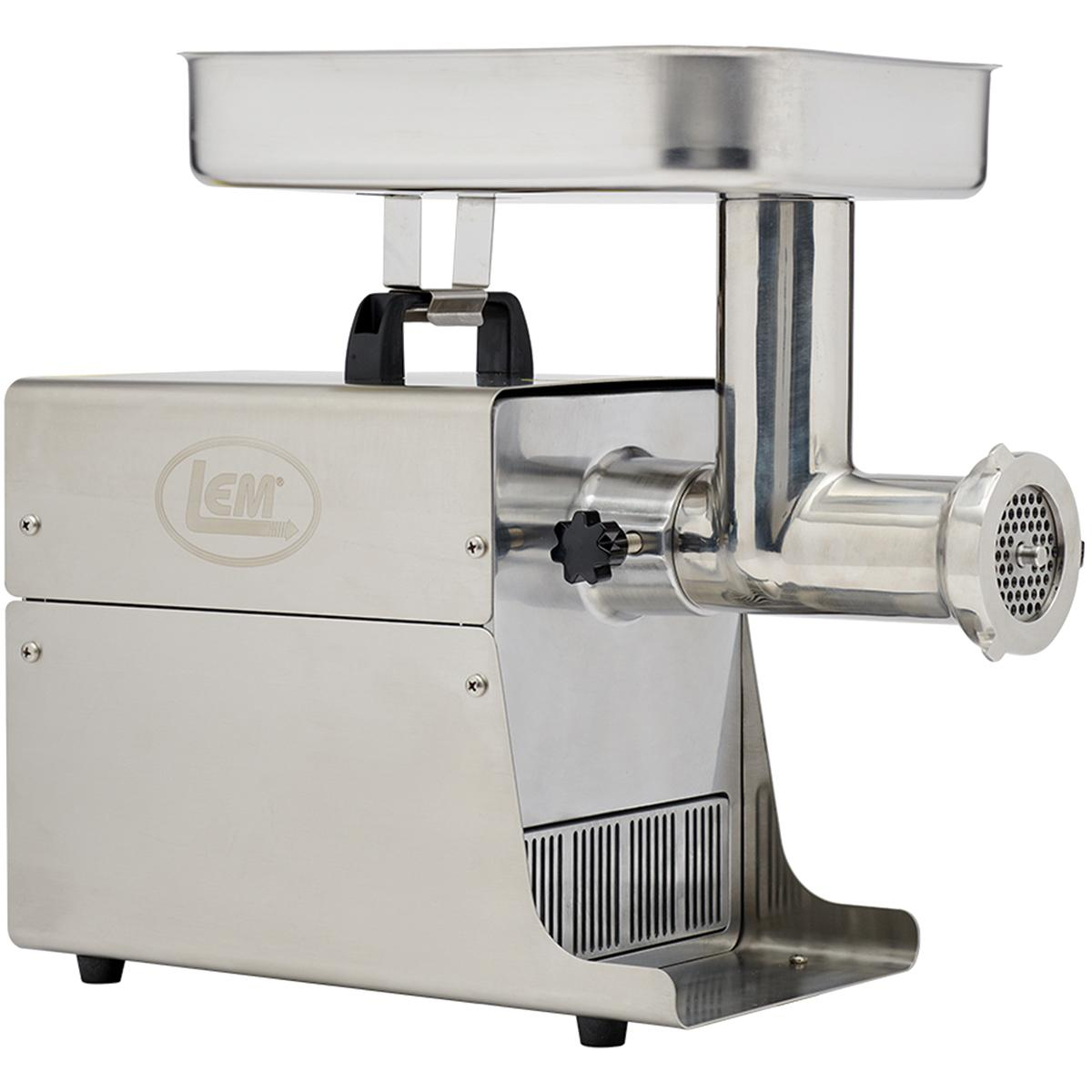 Lem Products Big Bite NO.8 0.5HP Stainless Steel Electric Grinder - Image 3