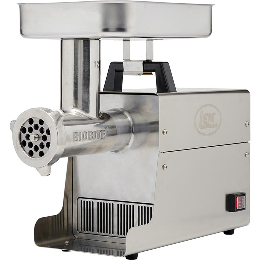Lem Products Big Bite NO.12 .75HP Stainless Steel Electric Grinder