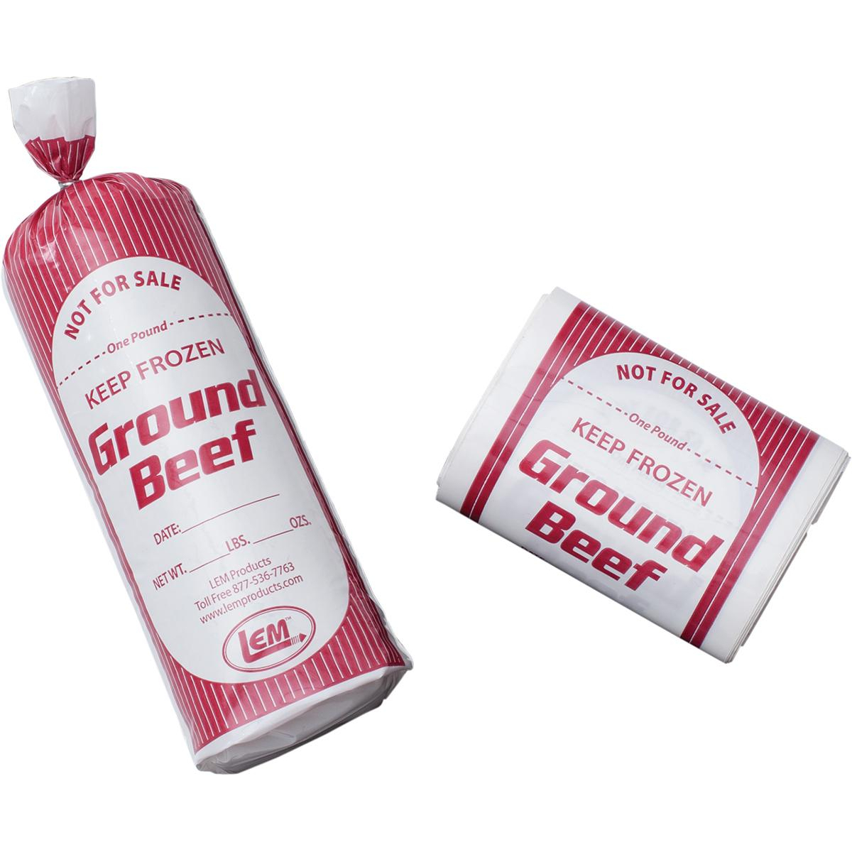 Lem Products Ground Beef Bags - 1 Lb. - 25 Count