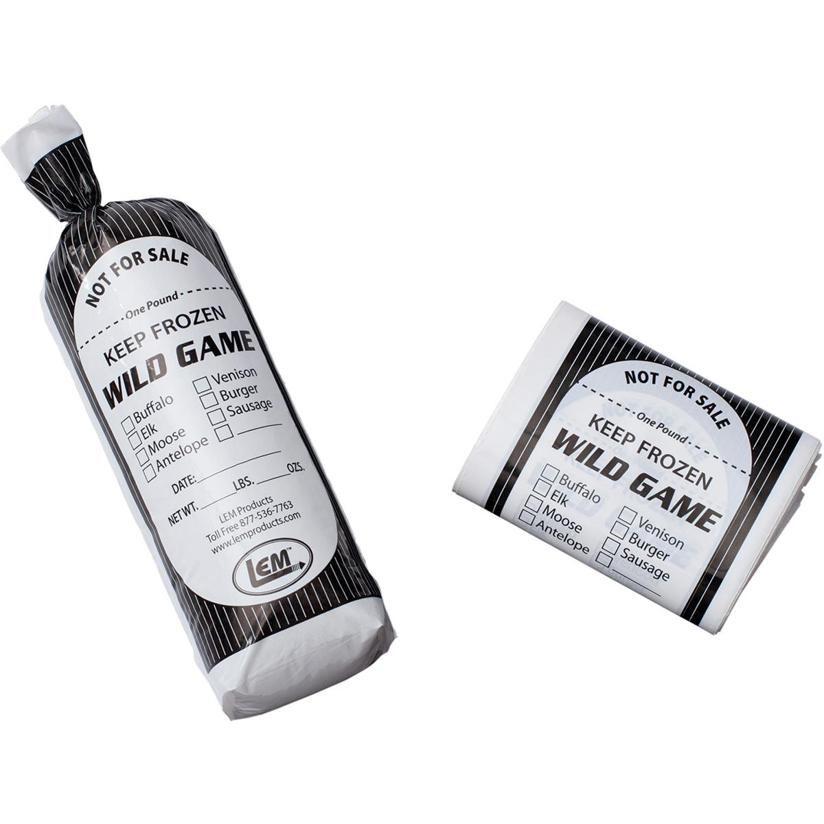 Lem Products 1 Lb. Wild Game Bags - 25 Count