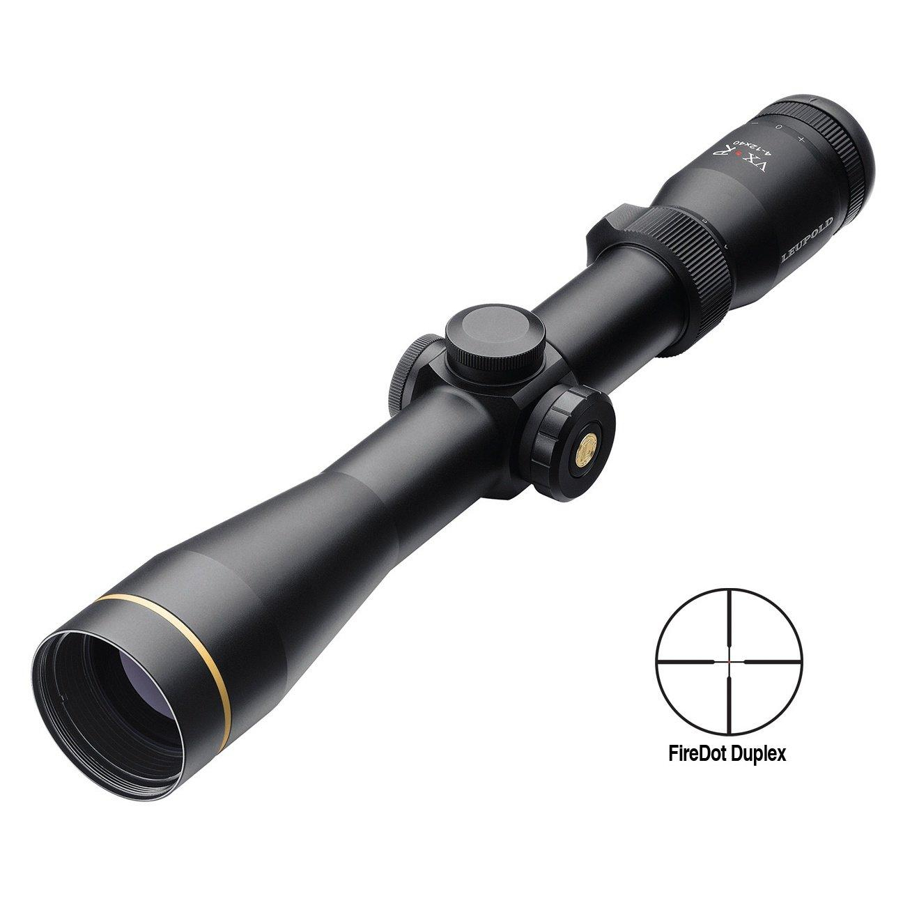 Leupold Vx-r 4-12X40MM Cds Matte Firedot Duplex