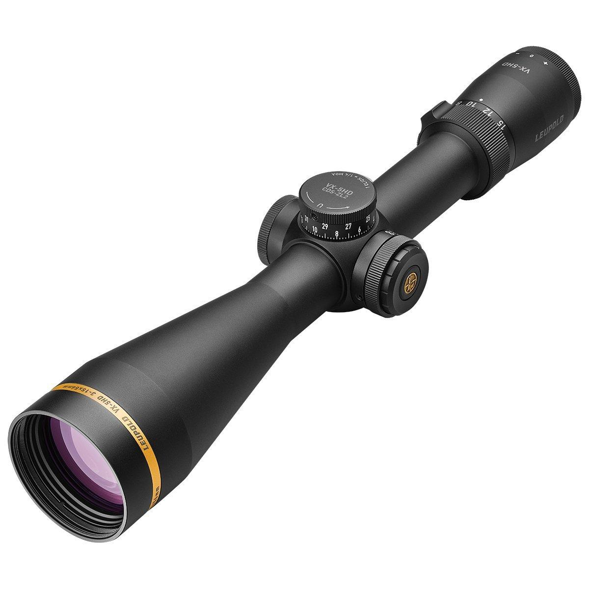 Leupold VX-5HD 3-15X56MM 30MM CDS-ZL2 Side Focus Matte Firedot Duplex
