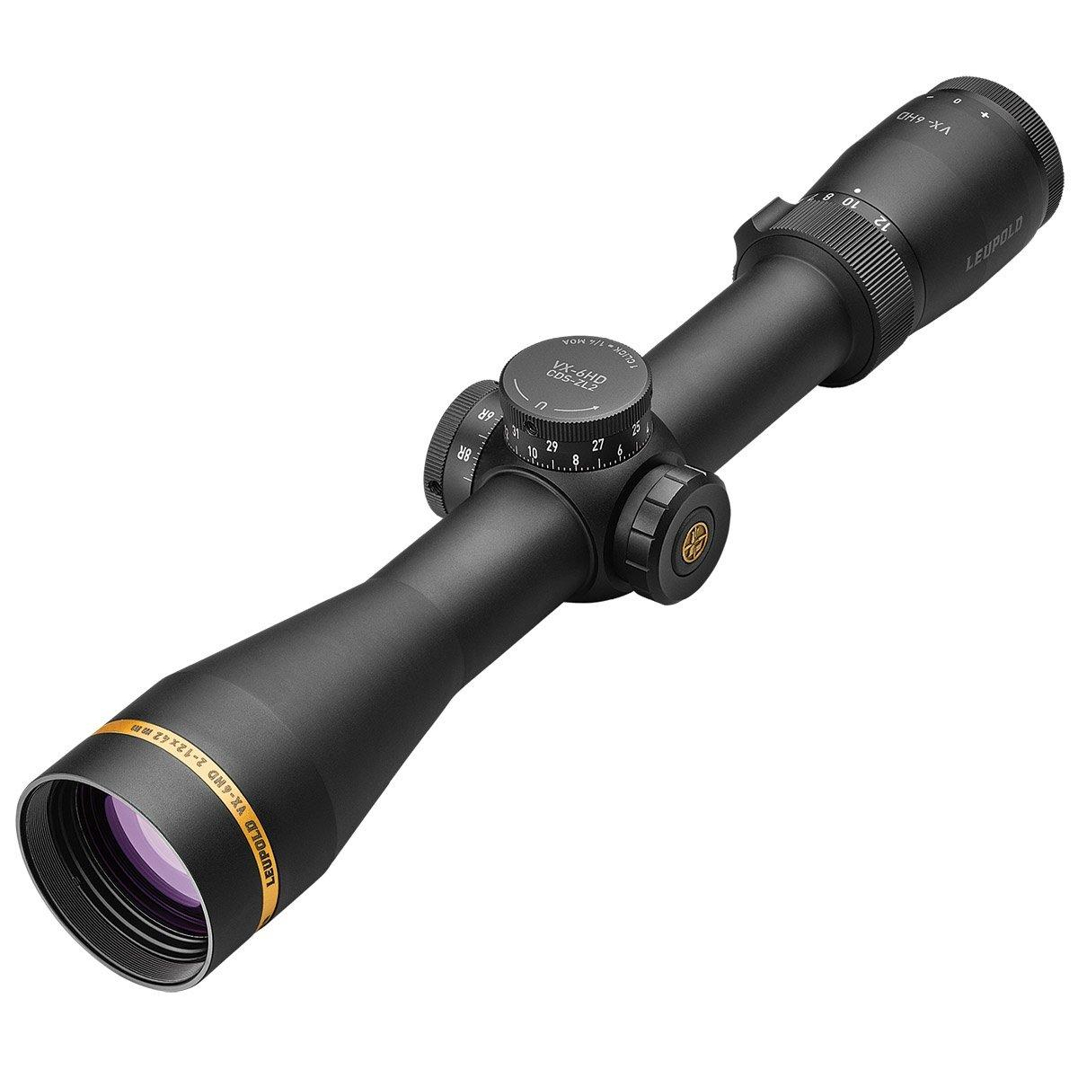 Leupold VX-6HD 2-12X42MM 30MM CDS-ZL2 Matte Firedot Duplex