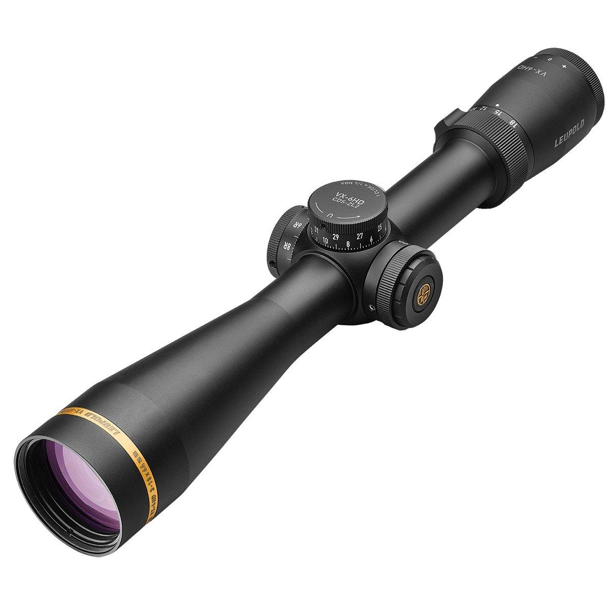 Leupold VX-6HD 3-18X44MM 30MM CDS-ZL2 Side Focus Matte Illum. Firedot Duplex