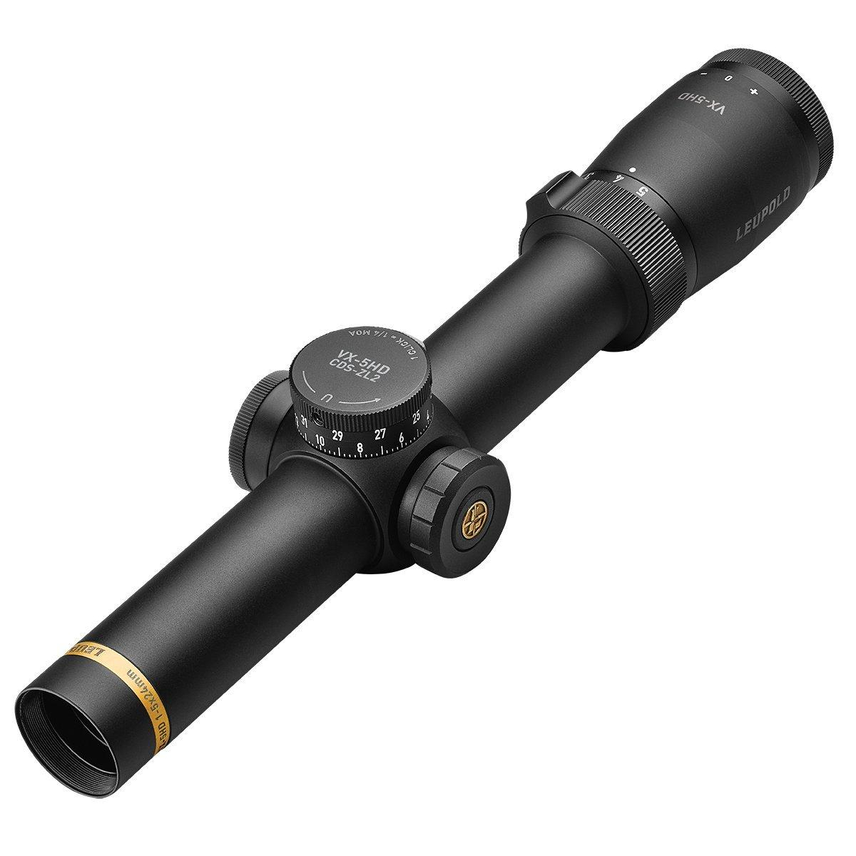 Leupold VX-5HD 1-5X24MM 30MM CDS-ZL2 Matte Firedot Duplex