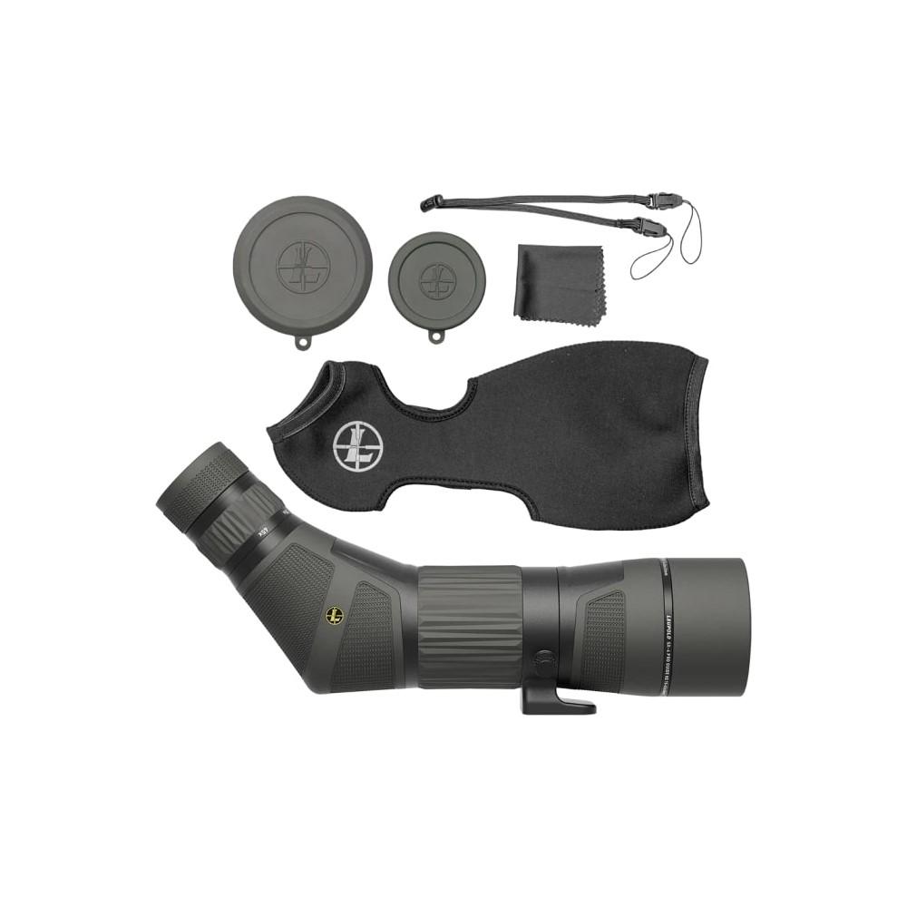 Leupold SX-4 Pro Guide Hd 15-45X65MM Spotting Scope - Angled - Shadow Gray
