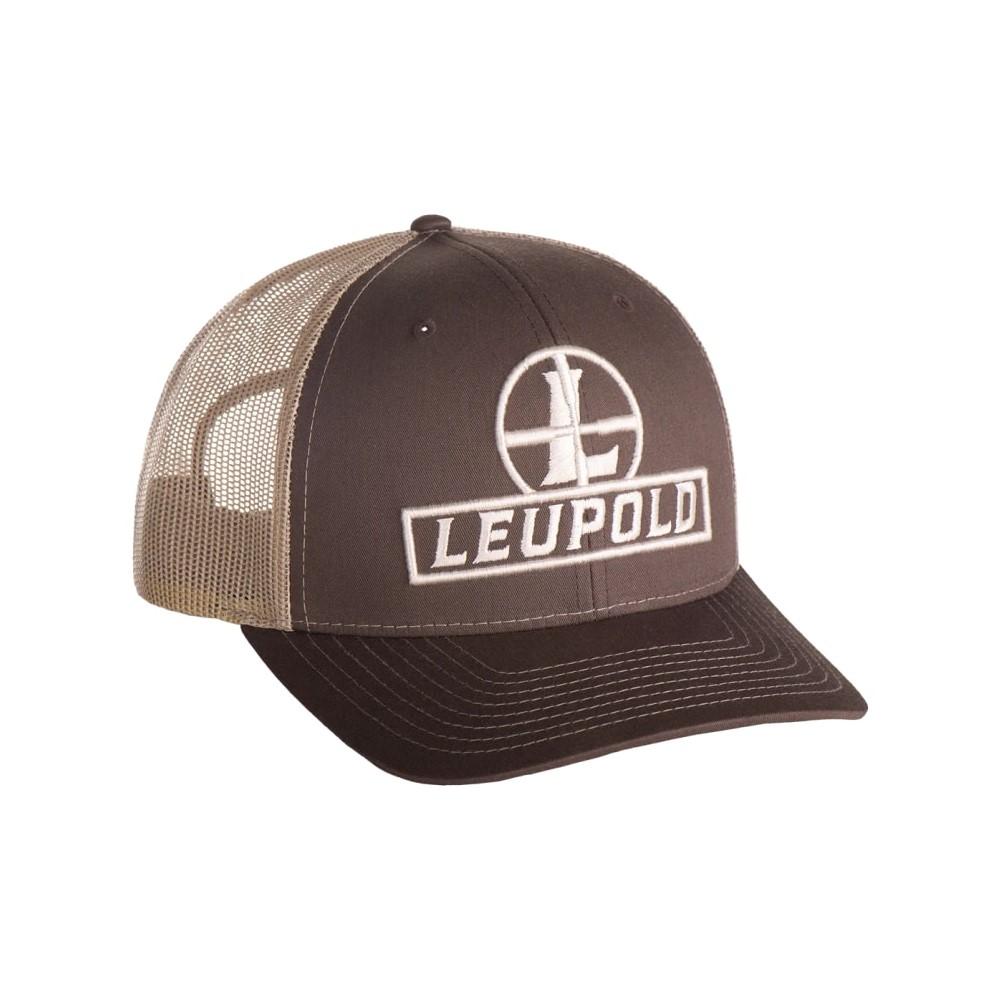 Leupold Hat Reticle Trucker Brown/khaki