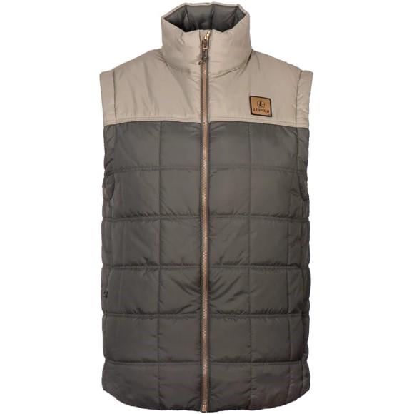 Santiam Insulated Vest Gunmetal/shadow Tan L