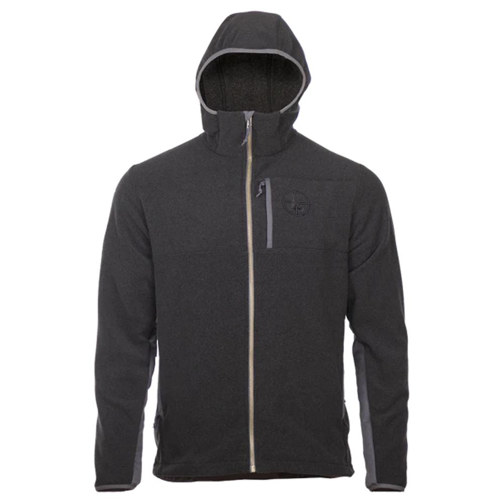 Make Ready Full Zip Hooded Fleece Iron Gray Xxxl