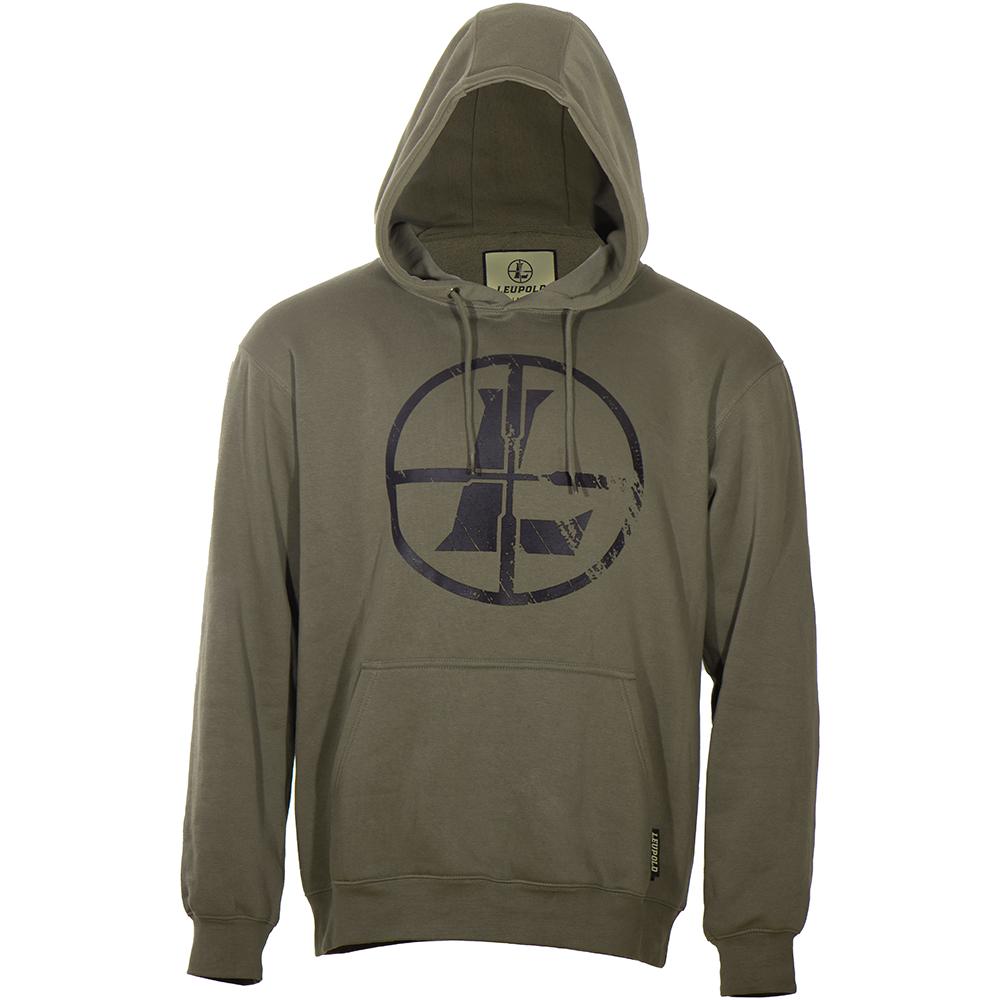 Distressed Reticle Hoodie Ash Green M - Image 2