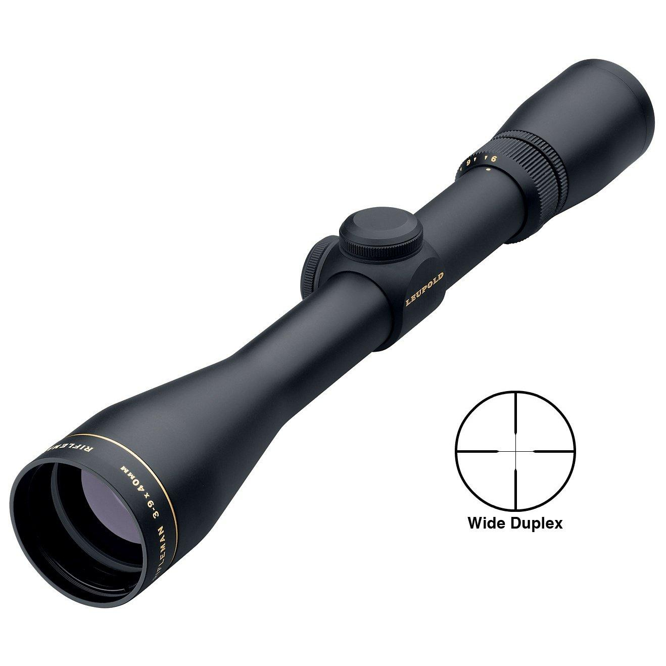 Leupold Rifleman 3-9X40MM Matte Wide Duplex Blemished Scope