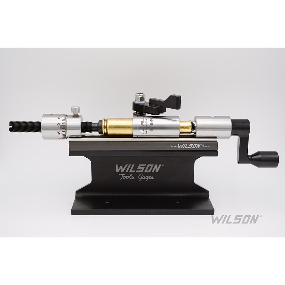 Wilson 50 Bmg Trimmer Micro Adj Kit With Case Holder Stand & Clamp