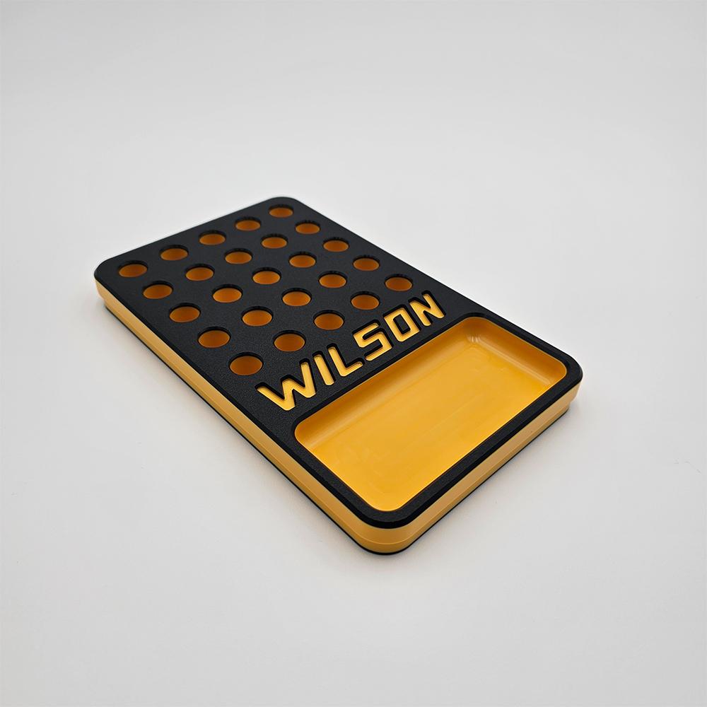 Wilson Blk/yw Reloading Tray W/cup .473-25