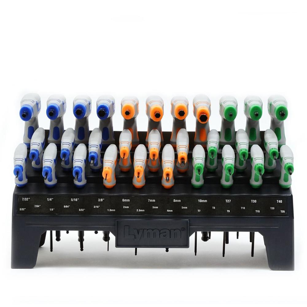 Lyman Heritage Tools 30 Piece T-handle Driver Set