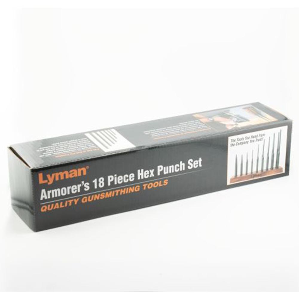 Lyman Armorers 18 Piece Hex Punch Set With Stand - Image 3