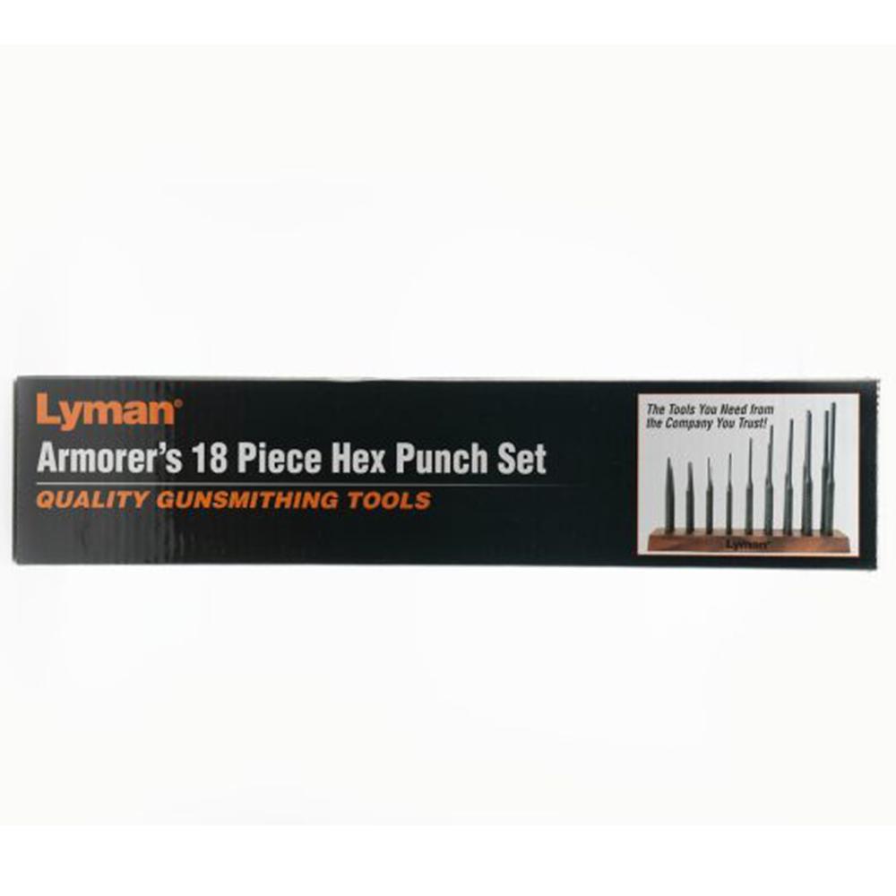 Lyman Armorers 18 Piece Hex Punch Set With Stand - Image 4