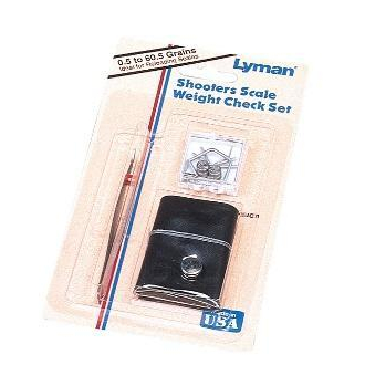 Lyman 8-PIECE Check Weight Set