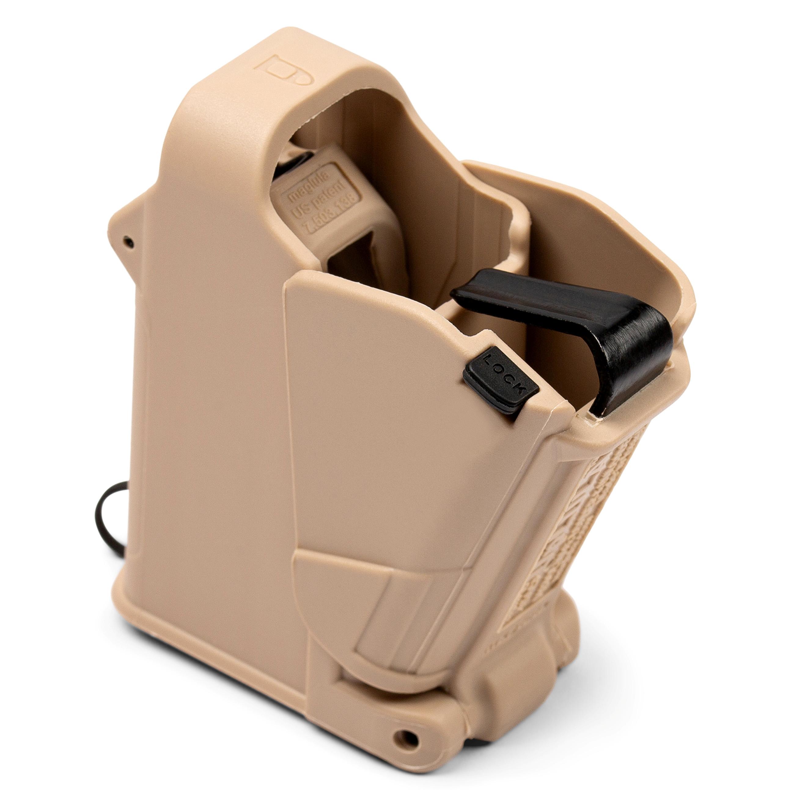 Maglula Uplula Universal Pistol Magazine Loader 9MM to .45 Acp - Desert Sand