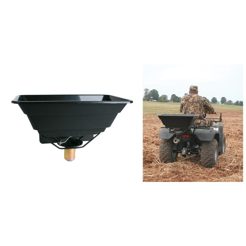 Moultrie Atv Food Plot Spreader 50 Lb Black