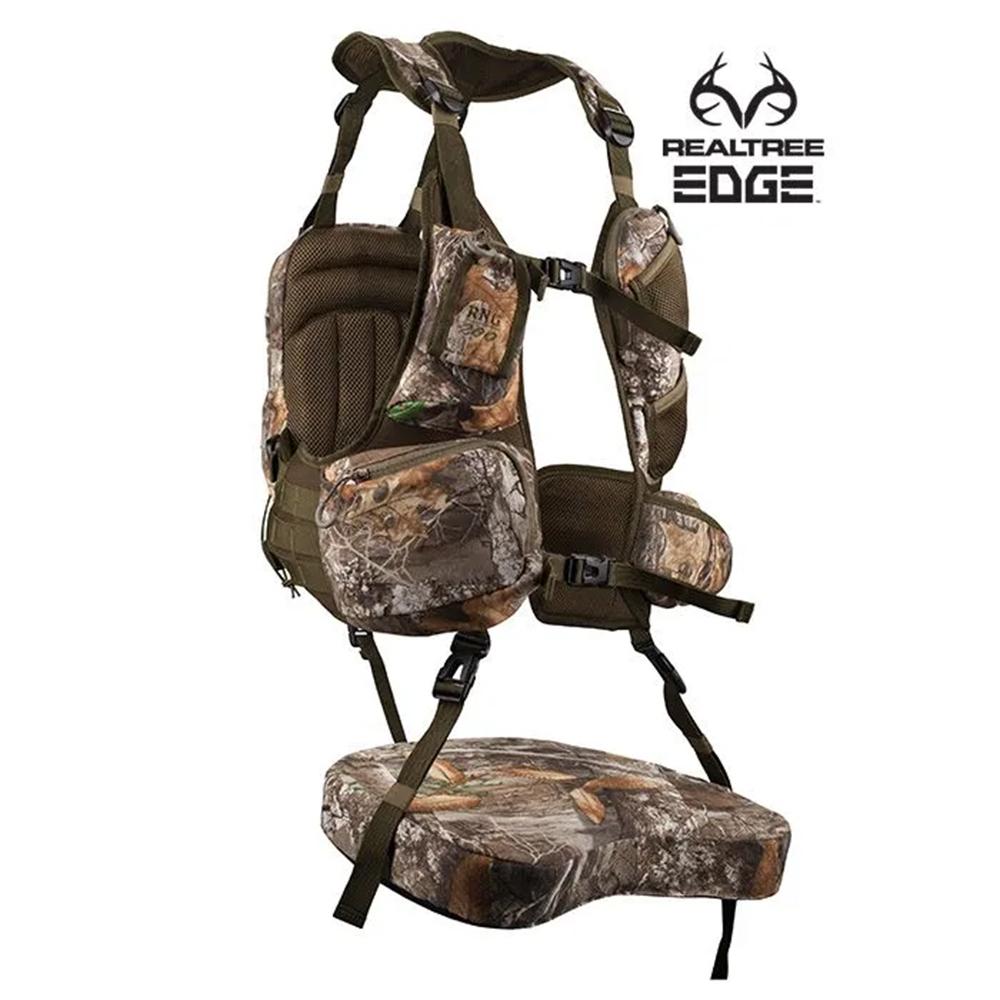 Moultrie Run N Gun 200 Turkey Vest Realtree Edge