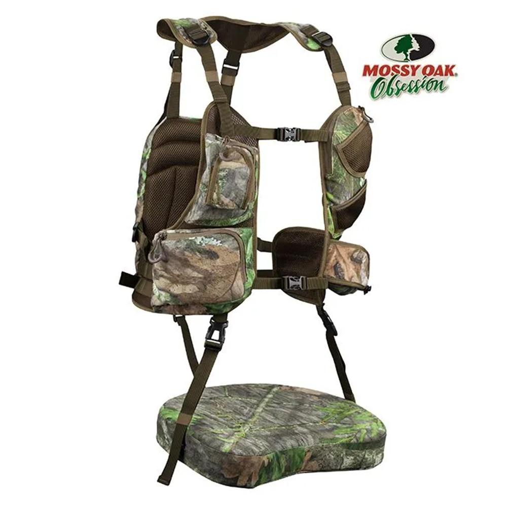 Moultrie Run N Gun 200 Turkey Vest Mossy Oak Obsession