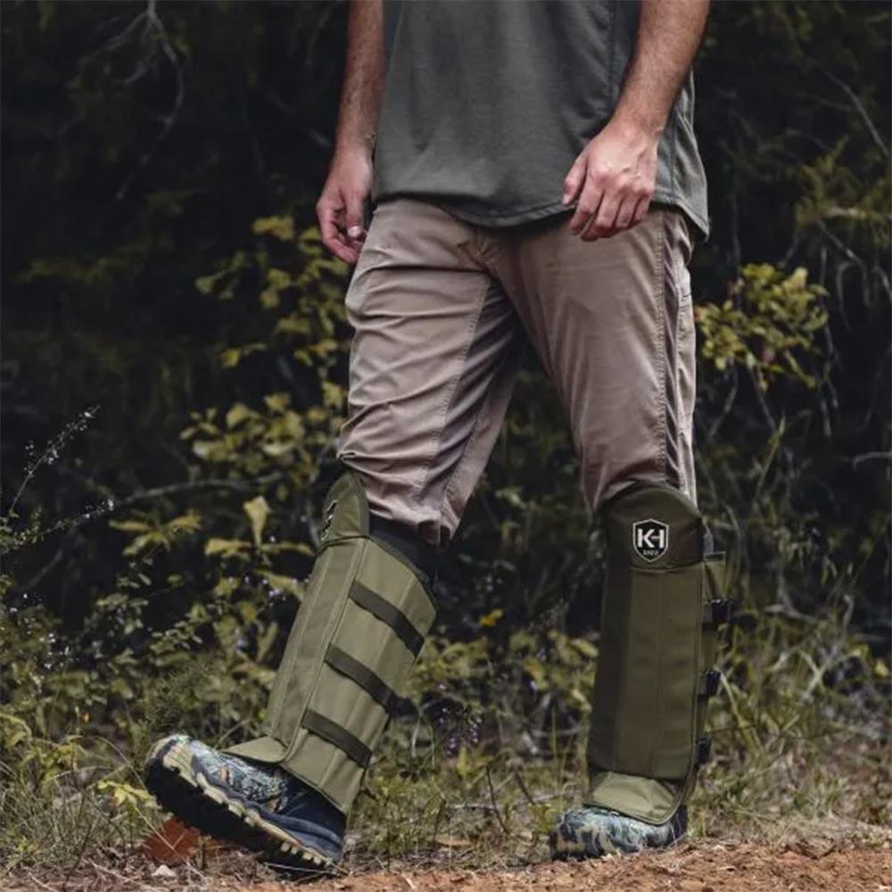 Moultrie Knight and Hale Snake Gaiters - Od Green - Image 2