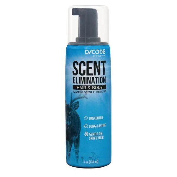 Code Blue Unscented Hair and Body Foaming Scent Eliminator 4 Oz.