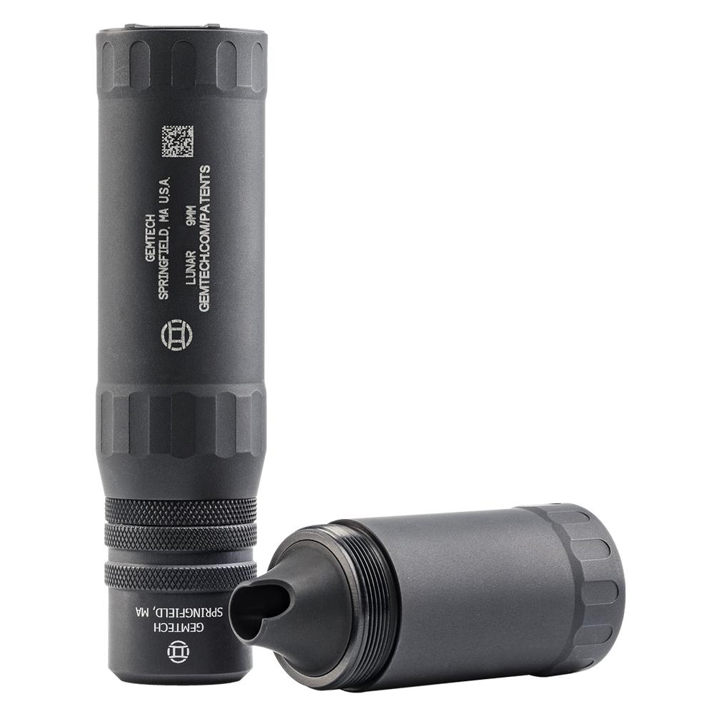 Gemtech Lunar 9MM 3-LUG Suppressor Used