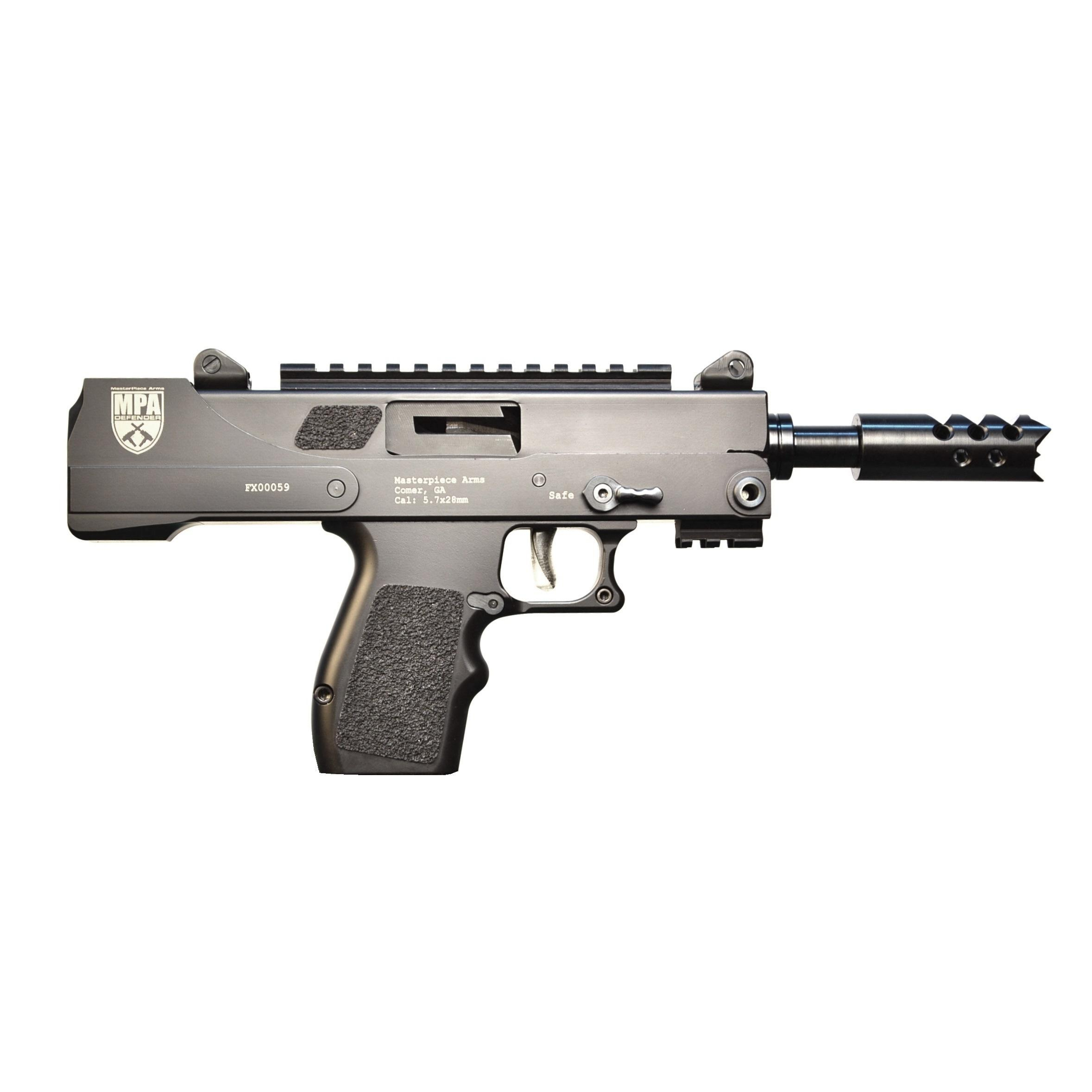 Masterpiece Arms 57DMG 5.7X28MM 20+1 Pistol Black
